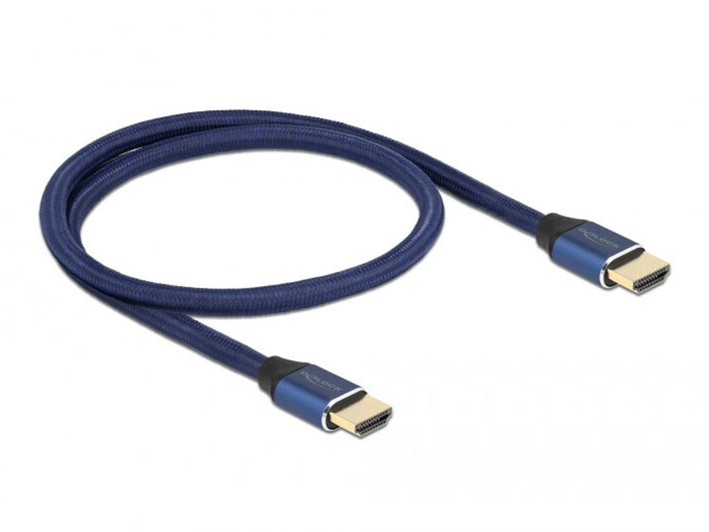DeLOCK 85445 HDMI-kabel 0,5 m HDMI Type A (Standard) Blå