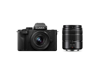 Panasonic Lumix G 100D 12-32mm +45-150mm 4/3" Kompakt kamera 20,3 MP MOS 5184 x 3888 pixel Sort