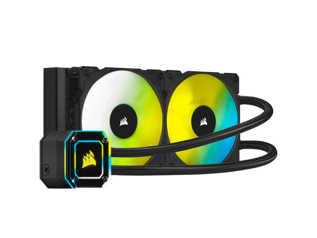 Corsair iCUE H115i Elite Processor Alt-i-en væskekøler 14 cm Sort