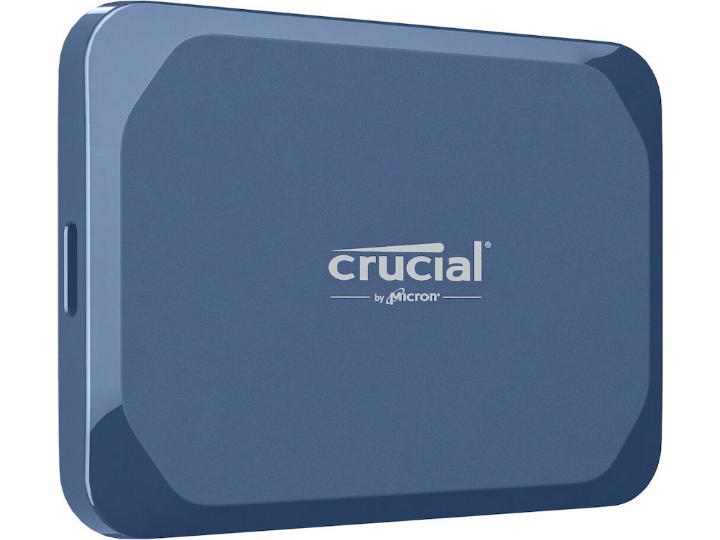 Crucial X10 2 TB USB Type-C USB 3.2 Gen 2x2 Blå
