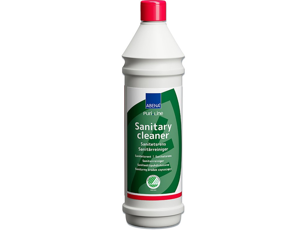 Sanitetsrengøring, Sur-kalkhæmmende, Med farve og parfume, 1 liter, Puri-Line