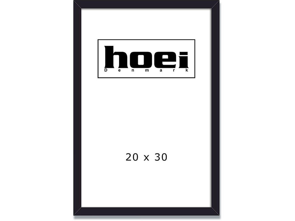 Fotoramme, 20x30 cm, Sort, Fyrretræ, Hoei 111