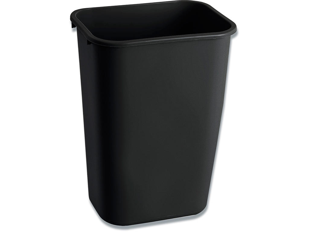 Affaldsspand, 39 liter, Sort, Firkantet, Rubbermaid 