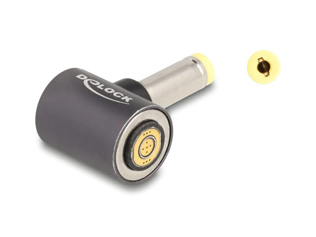 DeLOCK 80786 kabel kønsskifter HP 4.8 x 1.7 mm 8 pin Anthracit