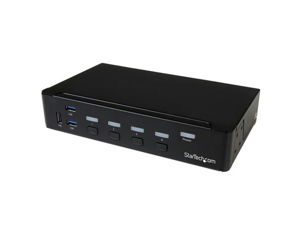 StarTech.com SV431DPU3A2 KVM Switch Stativ-montering Sort