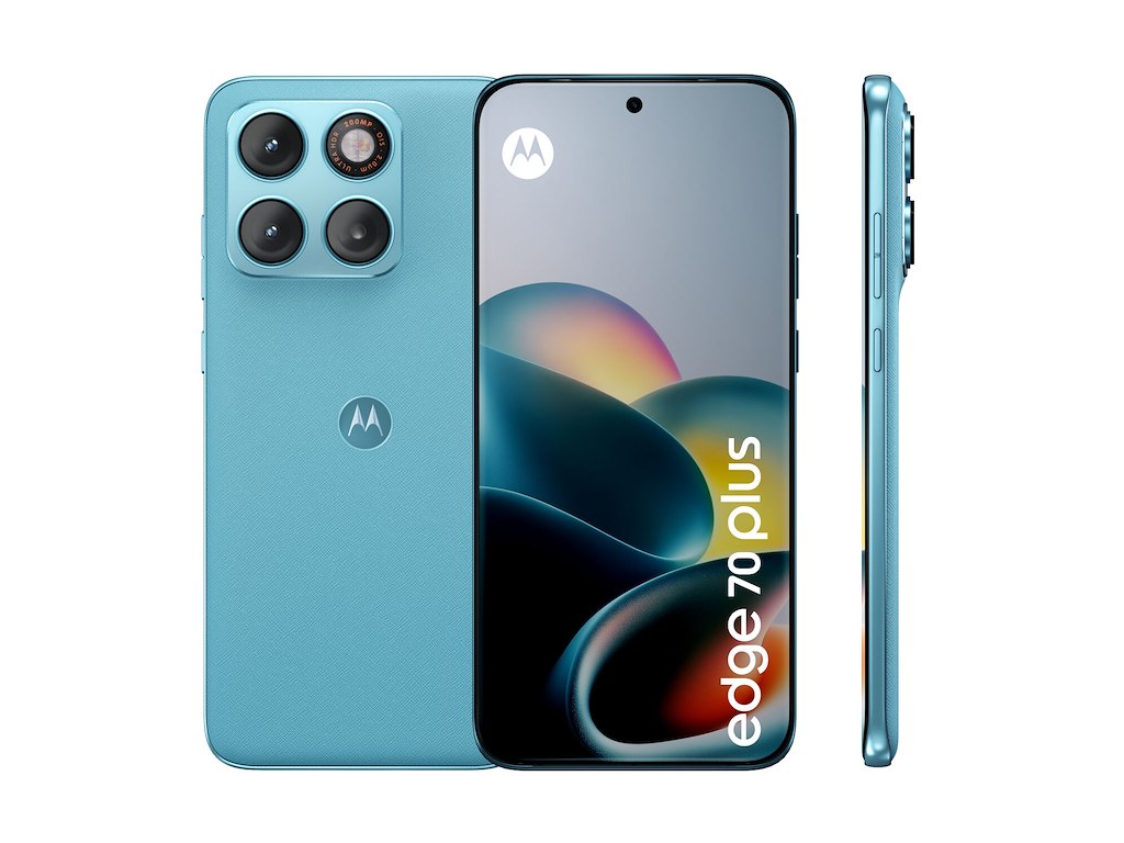 Motorola edge plus edge 70 plus 17,2 cm (6.78") Dual SIM Android 16.0 5G USB Type-C 8 GB 128 GB 6500 mAh Blå