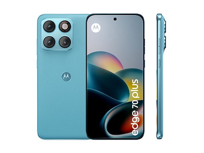 Motorola edge plus edge 70 plus 17,2 cm (6.78") Dual SIM Android 16.0 5G USB Type-C 8 GB 128 GB 6500 mAh Blå