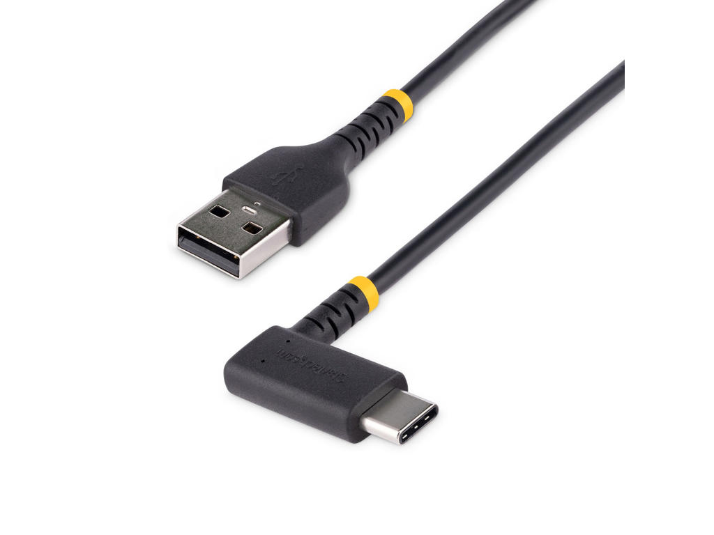 StarTech.com R2ACR-1M-USB-CABLE USB-kabel USB 2.0 USB A USB C Sort