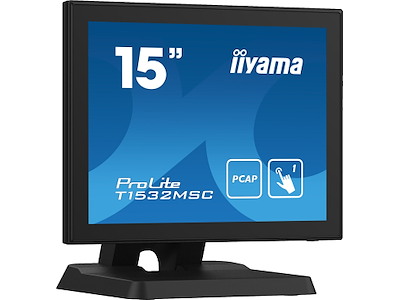 iiyama T1532MSC-B5X computerskærm 38,1 cm (15") 1024 x 768 pixel XGA LED Berøringsskærm Sort