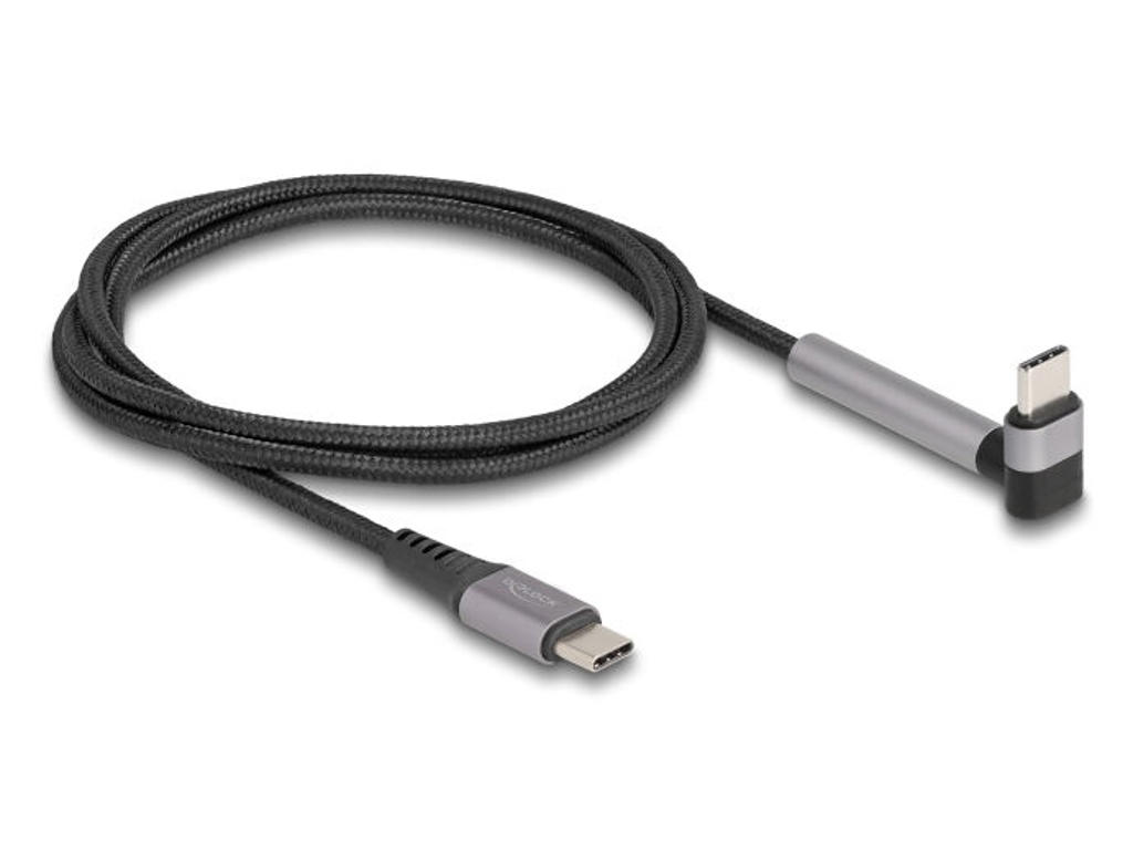 DeLOCK 81172 USB-kabel USB 2.0 1,5 m USB C Sort, Grå