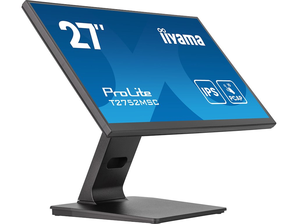 iiyama ProLite T2752MSC-B1AG computerskærm 68,6 cm (27") 1920 x 1080 pixel Fuld HD LED Berøringsskærm Sort