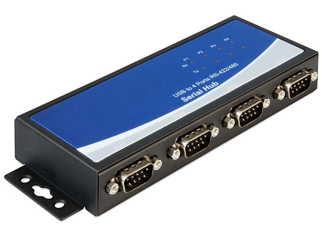 DeLOCK 87587 seriel konverter/repeater/isolator Sort