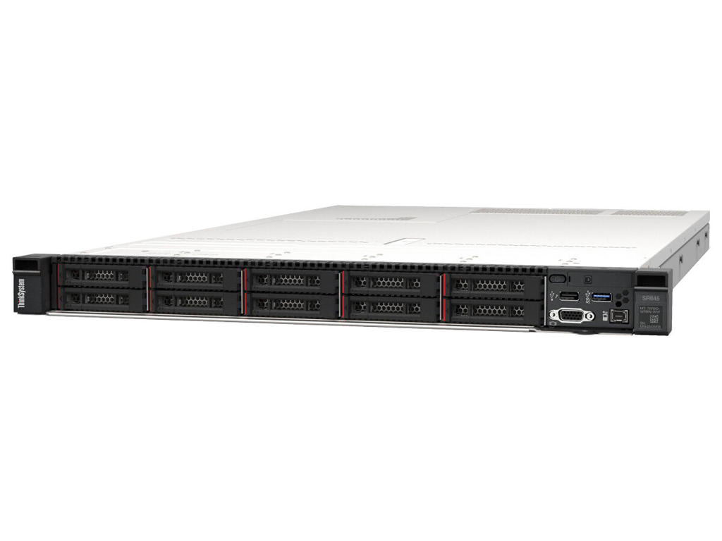 Lenovo ThinkSystem SR645 server Stativ (1U) AMD EPYC 7302 3 GHz 32 GB DDR4-SDRAM 750 W