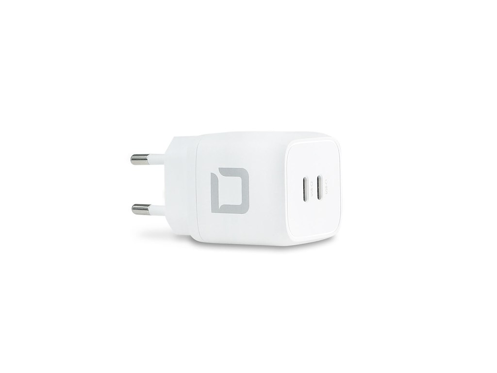 DICOTA D31984 oplader til mobil enhed Tablet Hvid Vekselstrøm Hurtig opladning Indendørs