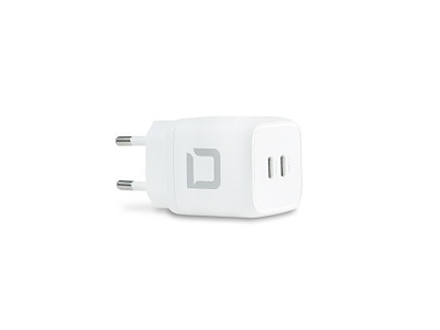 DICOTA D31984 oplader til mobil enhed Tablet Hvid Vekselstrøm Hurtig opladning Indendørs