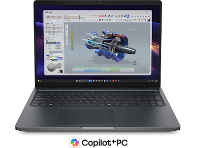 DELL Pro Precision 5 16 PW516261 Copilot+ PC Intel Core Ultra 7 366H Laptop 40,6 cm (16") Full HD+ 32 GB LPDDR5x-SDRAM 1 TB SSD NVIDIA RTX PRO 2000 Blackwell Wi-Fi 7 (802.11be) Windows 11 Pro Nordisk Sort