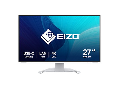EIZO FlexScan EV2740X-WT computerskærm 68,6 cm (27") 3840 x 2160 pixel 4K Ultra HD LCD Hvid