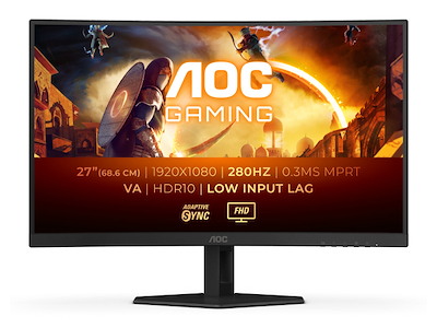AOC G4 C27G4ZXE computerskærm 68,6 cm (27") 1920 x 1080 pixel Fuld HD LED Sort, Grå