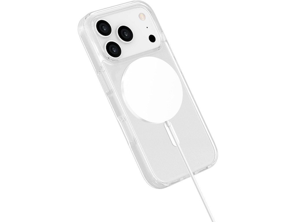 eSTUFF INFINITE (GRS) OSLO iPhone 18 Pro/17 Pro Clear Magnetic Cover mobiltelefon etui Transparent
