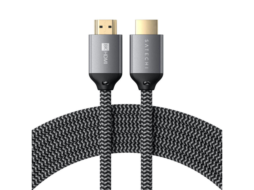 Satechi ST-8KHC2MM HDMI-kabel 2 m HDMI Type A (Standard) Grå