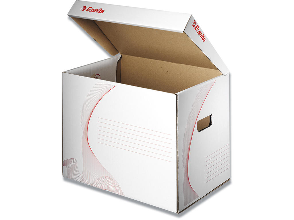 Arkivæske, Medium, 39.8x30.2x28 cm, 1 stk, Esselte Standard Container