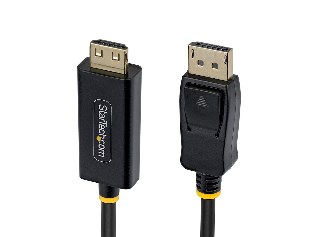 StarTech.com 2M-DP-HDMI-4K60-GR videokabel adapter DisplayPort HDMI Type A (Standard) Sort