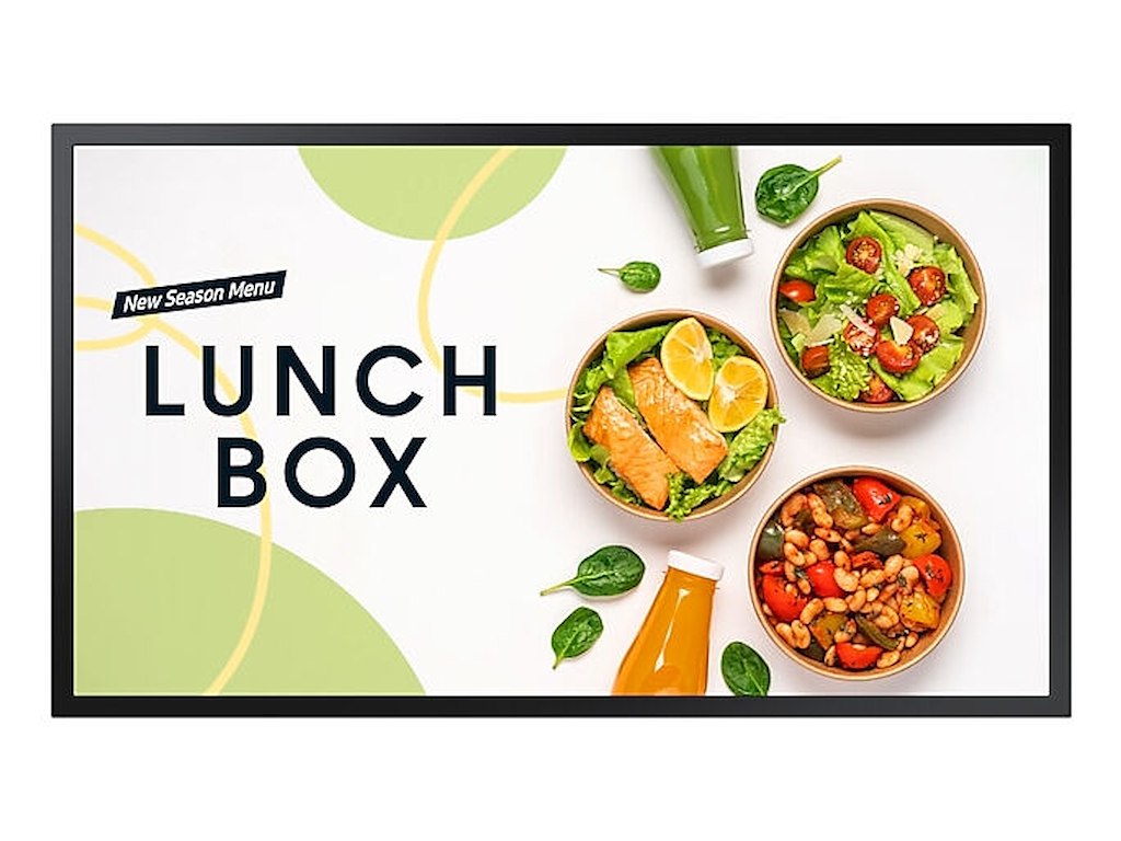 Samsung OM32DX 81,3 cm (32") LCD Wi-Fi 2000 cd/m² Fuld HD Sort Tizen 24/7