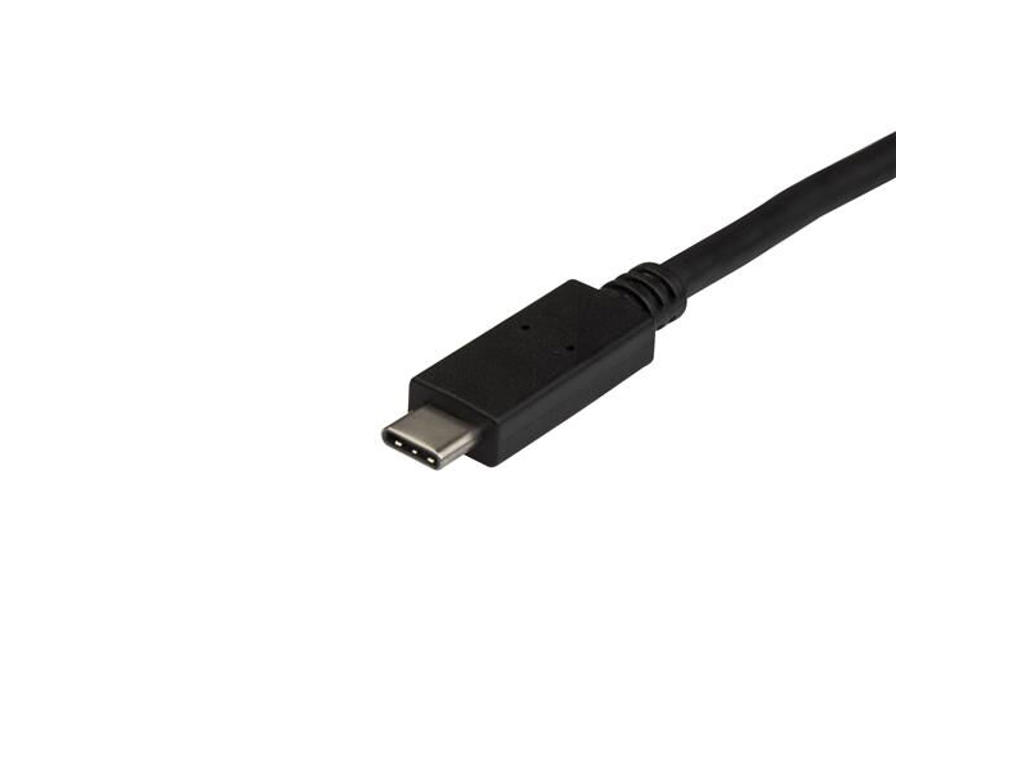 StarTech.com USB31AC50CM USB-kabel USB 3.2 Gen 2 (3.1 Gen 2) 0,5 m USB A USB C Sort