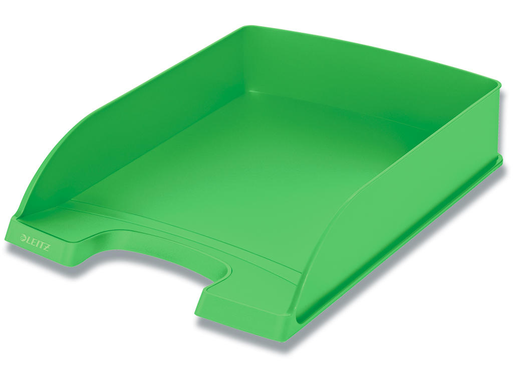 Brevbakke, Grøn, A4, Udvendig: B25.5xH7xD35.7 cm, Leitz Recycle 