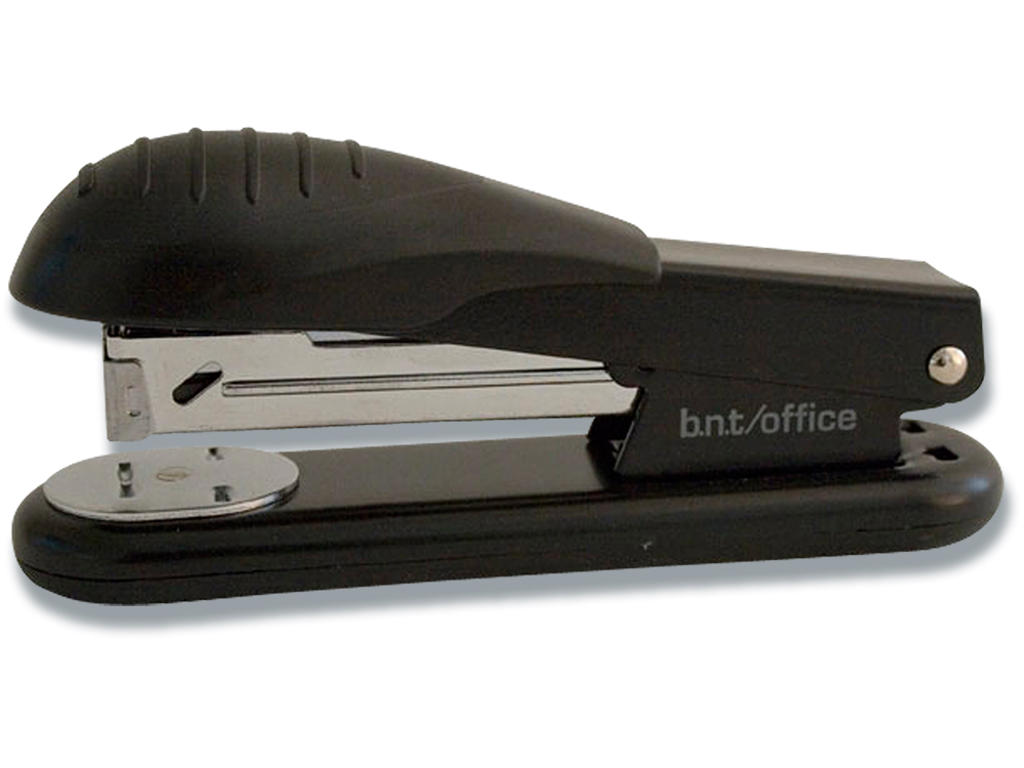 Hæftemaskine, 20 ark, Sort, Klamme 24/6 og 26/6, BNT Office
