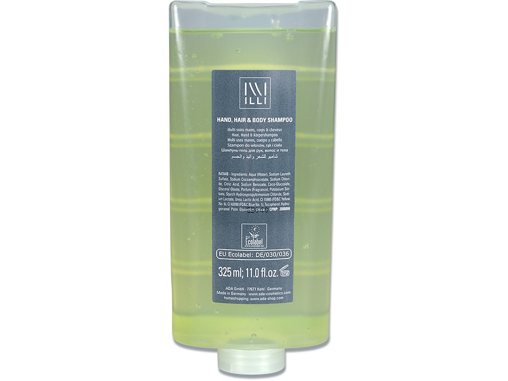 Shampo, Hår Krop Hænder, Refill, 325 ml, ILLI