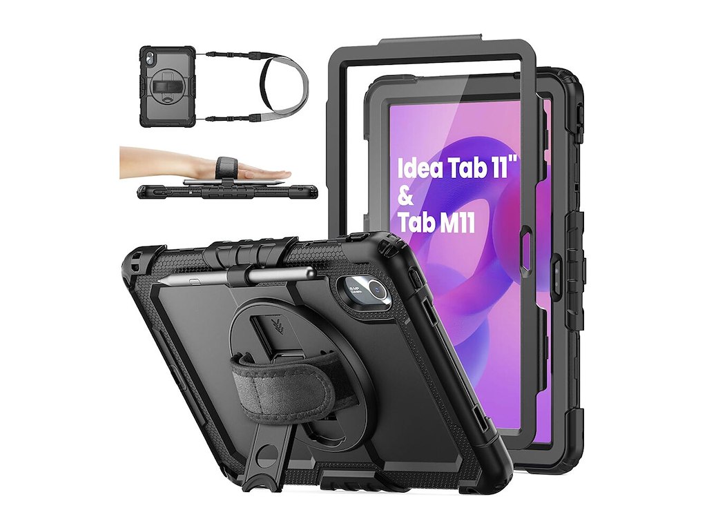 Insmat 652-1353 tablet etui 27,9 cm (11") Cover Sort