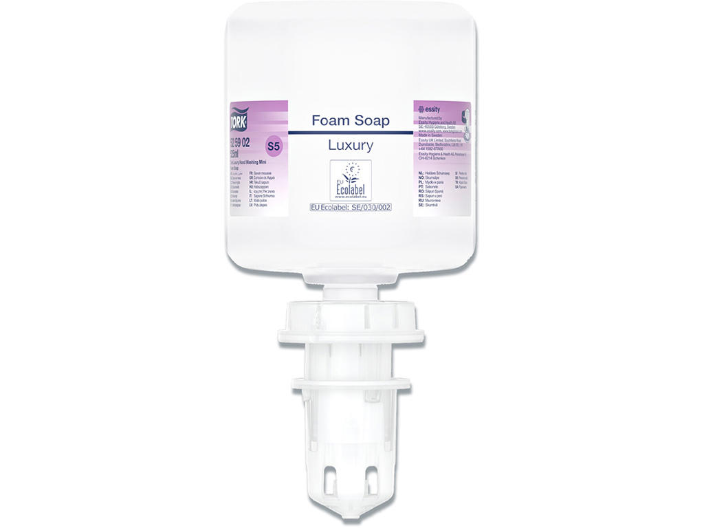 Håndsæbe, Skum, Refill, 525 ml, Tork Luksus S5