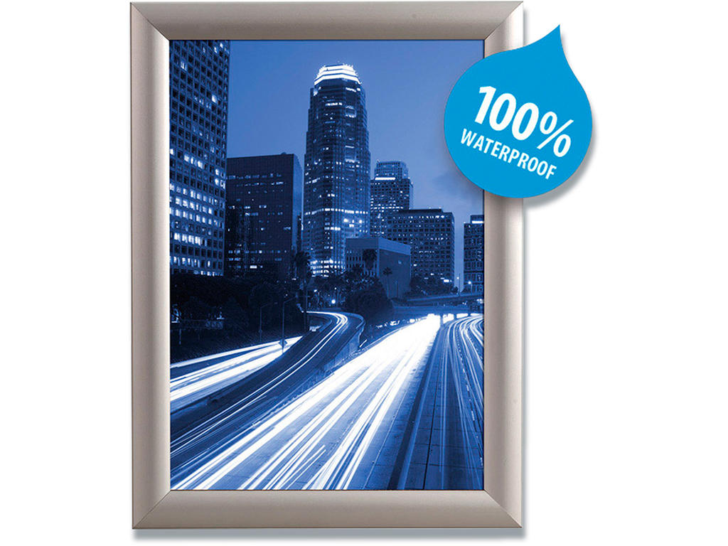 Snapramme A4 til væg Vejrbestandig Twinco TWIN