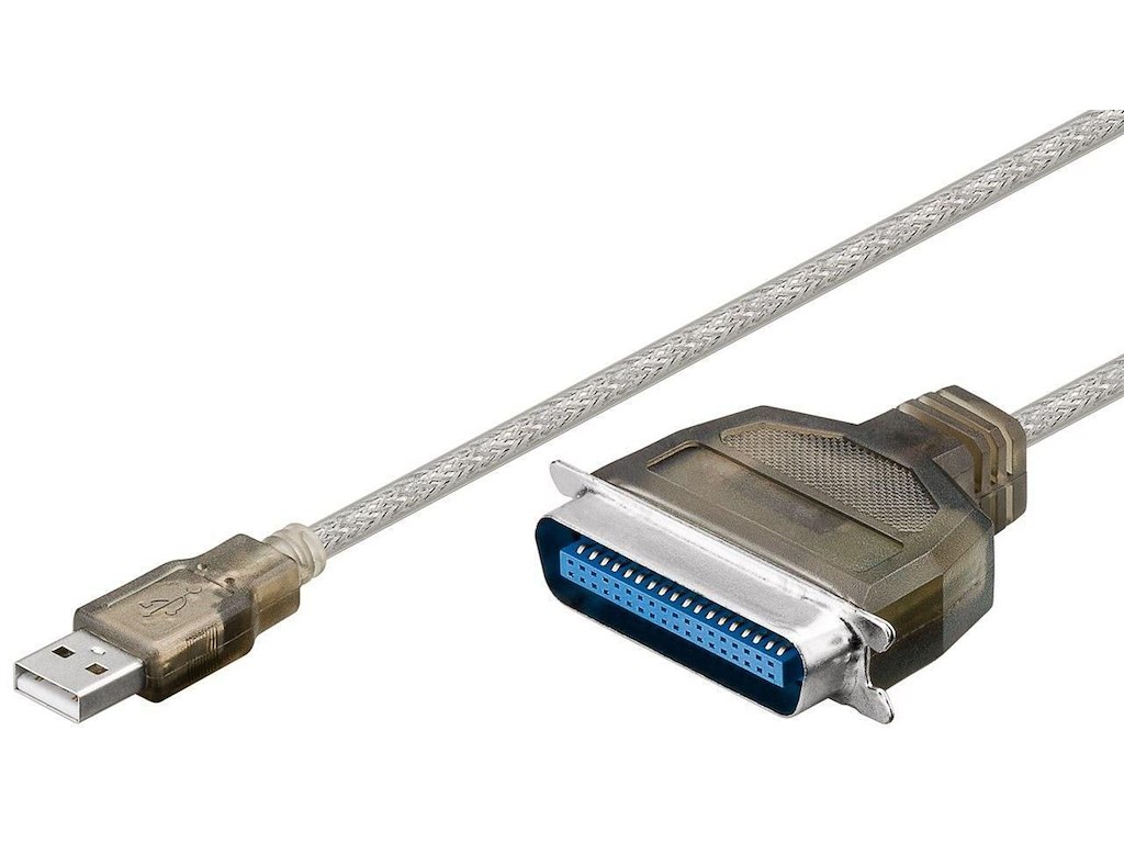 Microconnect USBAC36 parallelkabel Blå 1,8 m