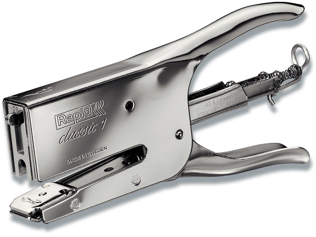 Hæftetang, 50 ark, Stål, Klamme 24/6-8+, Rapid  K1 24