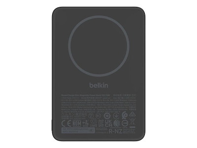 Belkin BPD017HQBK powerbank 5000 mAh Trådløs opladning Sort