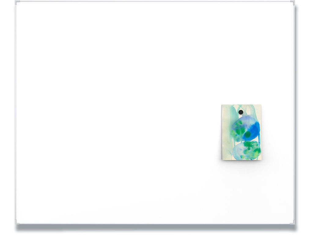 Whiteboard tavle, Stålkeramisk, 150.5x120.5 cm, Magnetisk, Lintex Boarder Semimatt