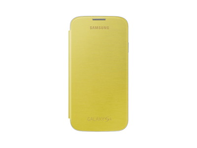 Samsung Flip Cover mobiltelefon etui Flipetui Gul