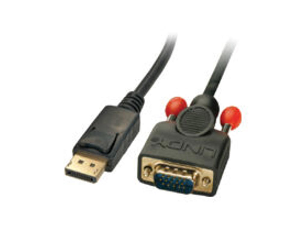 Microconnect DP-VGA-MM-050 videokabel adapter 0,5 m DisplayPort VGA (D-Sub) Sort