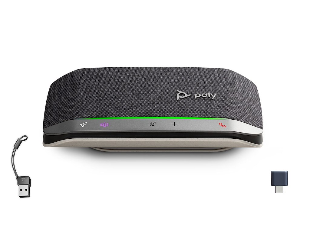 HP Poly Sync 20+M Speakerphone USB-C/A Adapter