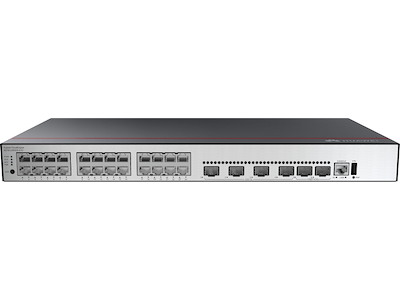 Huawei CloudEngine S5735-L24P4XE-A-V2 Administreret L3 Gigabit Ethernet (10/100/1000) Strøm over Ethernet (PoE) 1U Sort, Sølv