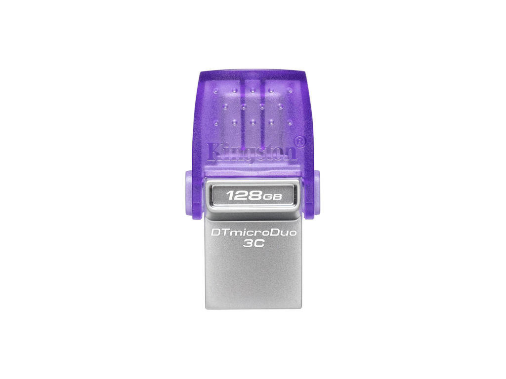 Kingston Technology DataTraveler 128 GB microDuo 3C 200 MB/s, dobbelt USB-A + USB-C