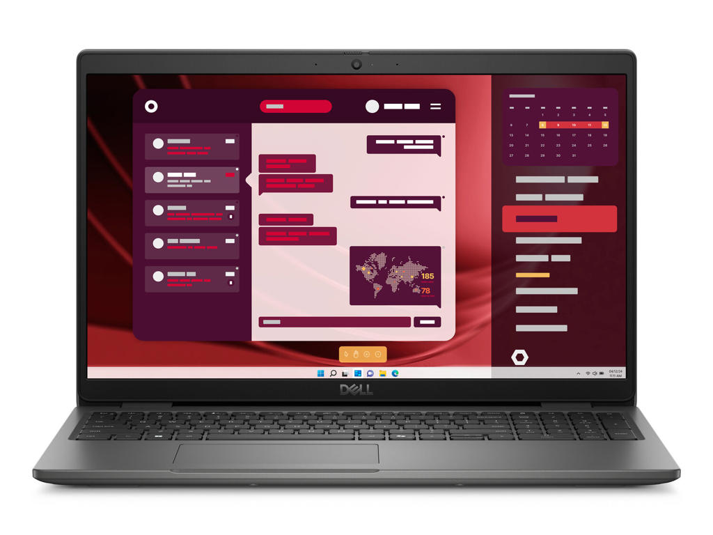 DELL Latitude 3550 Intel Core Ultra 5 125U Laptop 39,6 cm (15.6") Fuld HD 16 GB DDR5-SDRAM 512 GB SSD Wi-Fi 6E (802.11ax) Windows 11 Pro Nordisk Grå