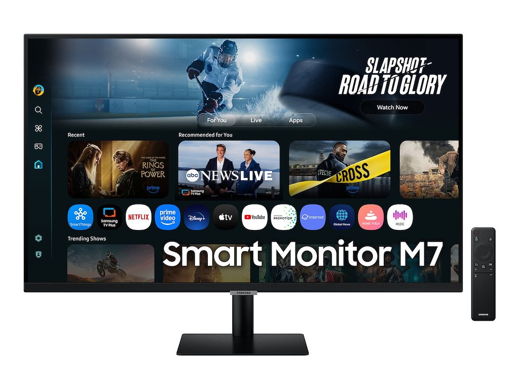 Samsung M7 M70F computerskærm 81,3 cm (32") 3840 x 2160 pixel 4K Ultra HD LCD Sort