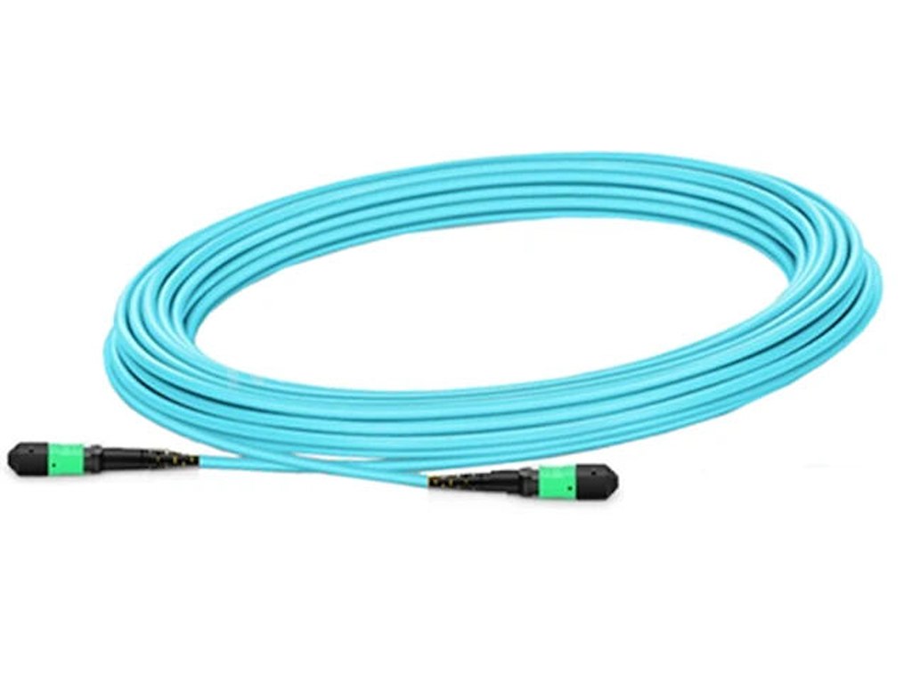 Nvidia MFP7E10-N035 InfiniBand og fiberoptisk kabel 35 m MPO Blå