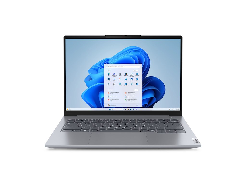 Lenovo ThinkBook 14 G7 ARP AMD Ryzen™ 5 7535HS Laptop 35,6 cm (14") WUXGA 16 GB DDR5-SDRAM 512 GB SSD Wi-Fi 6E (802.11ax) Windows 11 Pro Grå Nordisk