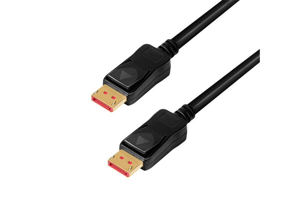 LogiLink CDV0100 DisplayPort kabel 10 m Sort