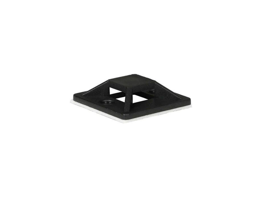 Lanview LVT-CABLEMOUNT-50B kabelsamler Polypropylen (PP) Sort 50 stk