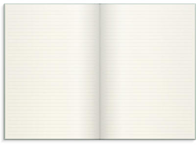 Notesbog, A4, Linjeret, Grøn, Mayland 